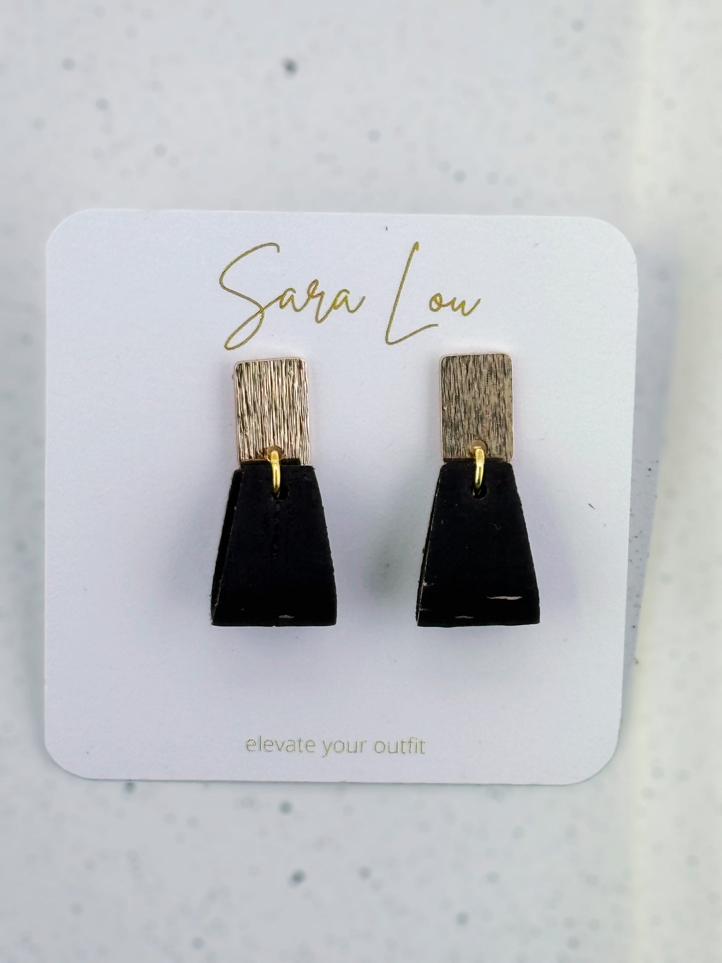 Leather Earring
